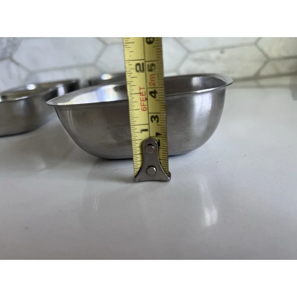 4PCS Lot‎ MCM Uniline Stainless Steel 18/8 4